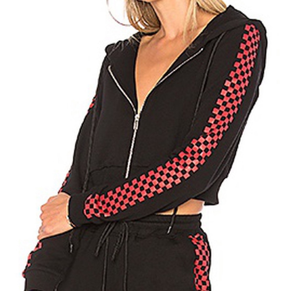 Danielle Guzio Cropped Hoodie